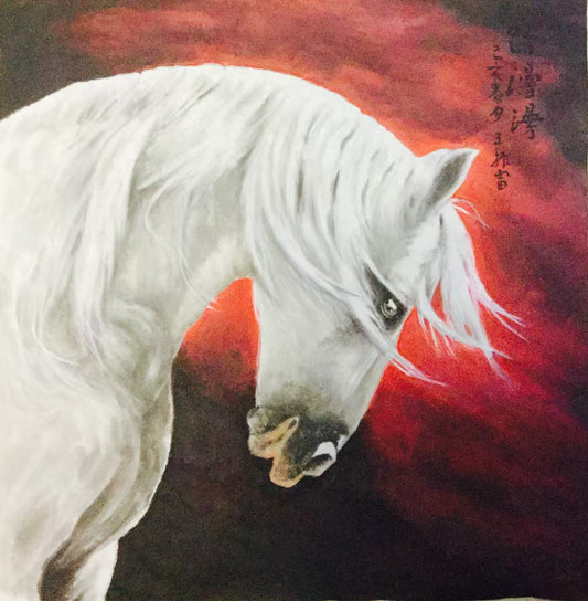 花鸟系列-马1