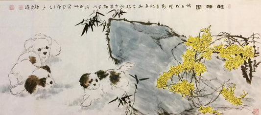 花鸟系列-旺旺图