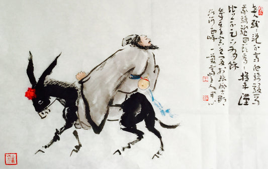 花鸟系列-知足常乐