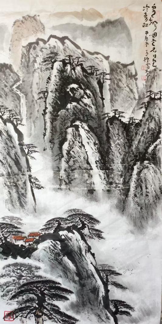 山水系列-泉声咽危石